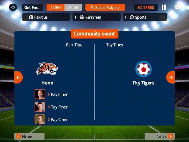 Tiger Footy Master community event